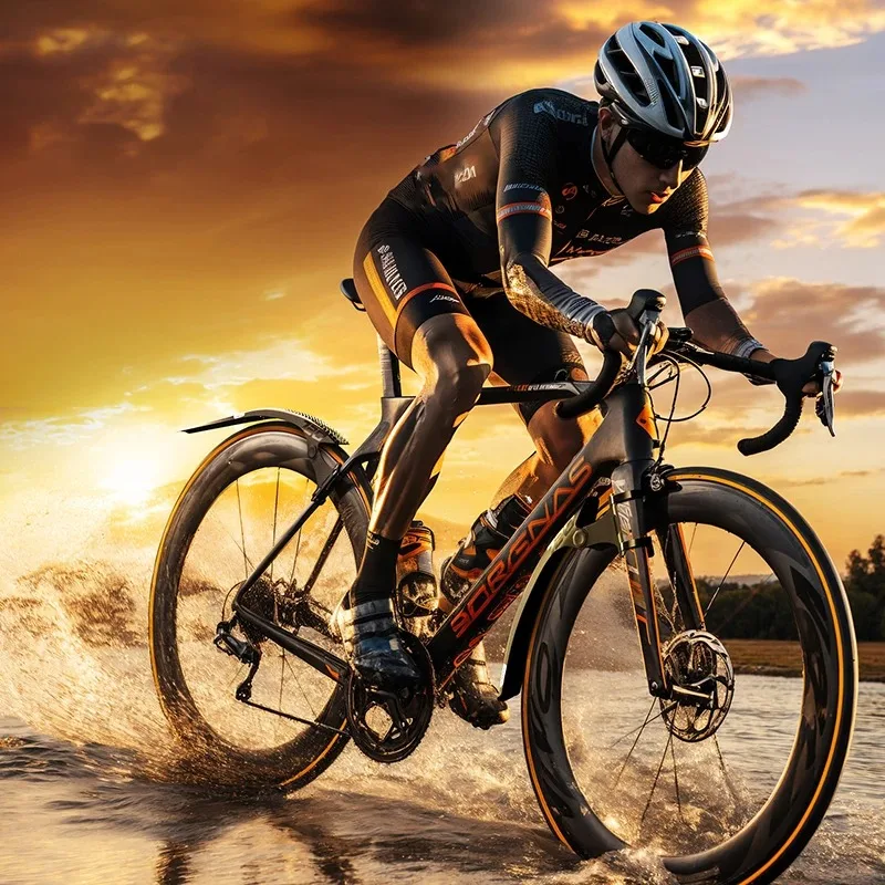 Description Picture 6 of item1/2PCS Road Bike Fenders 700c Mudguard Longer Fenders Quick Release Bike Wings Lightweight Bicycle Fender Cycling Accessories