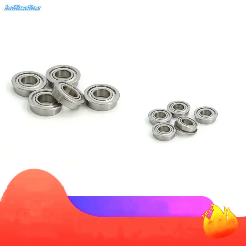

dropshipping 2/5pcs Flange bearing MF104ZZ MF105ZZ MF106ZZ MF115ZZ MF117ZZ MF126ZZ MF128ZZ MF137ZZ MF148ZZ Bearing Steel
