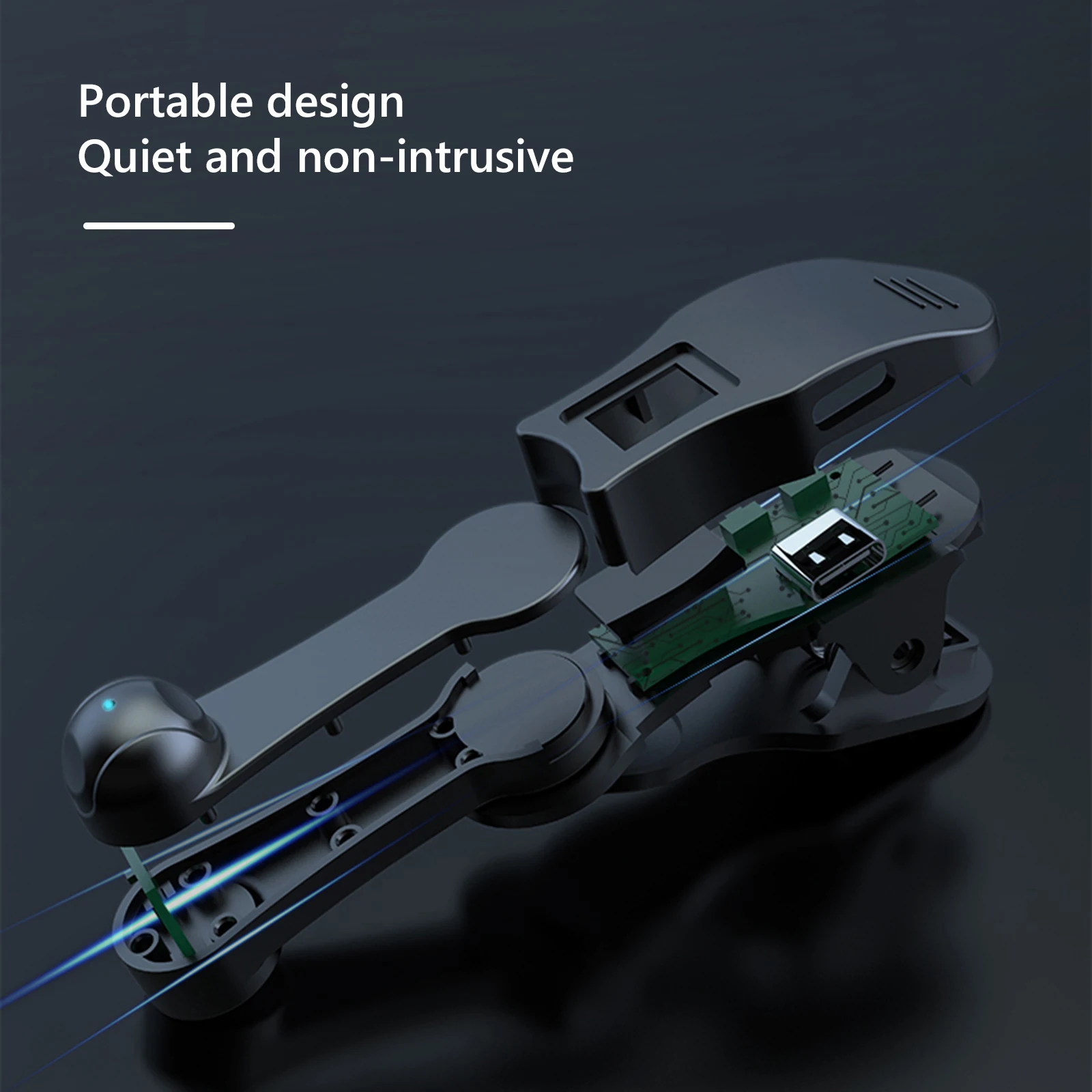 디지털 자동 스크린 클리커 USB 게임 화면 터치 태퍼 108단계 손가락 클릭 시뮬레이터 (스마트폰 앱용)