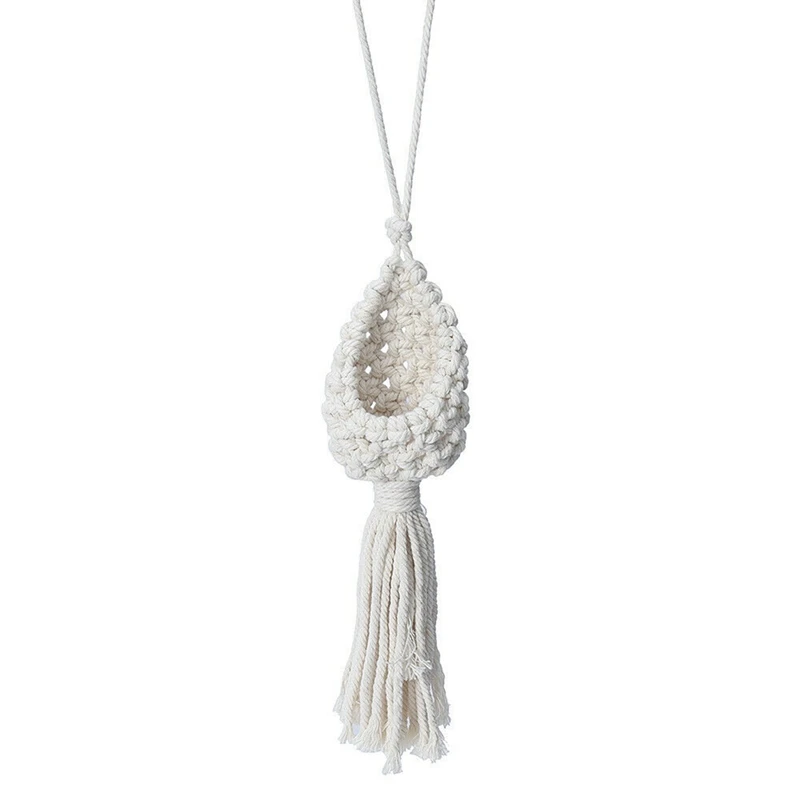 Handcrafted Boho Macrame Air Plant Hanger