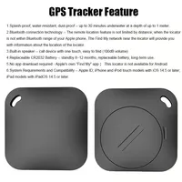 Smart Bluetooth GPS Tracker Work with Apple Find My APP ITag Anti Lost Reminder Device MFI Rated Locator Car Key Pet Kids Finder 6