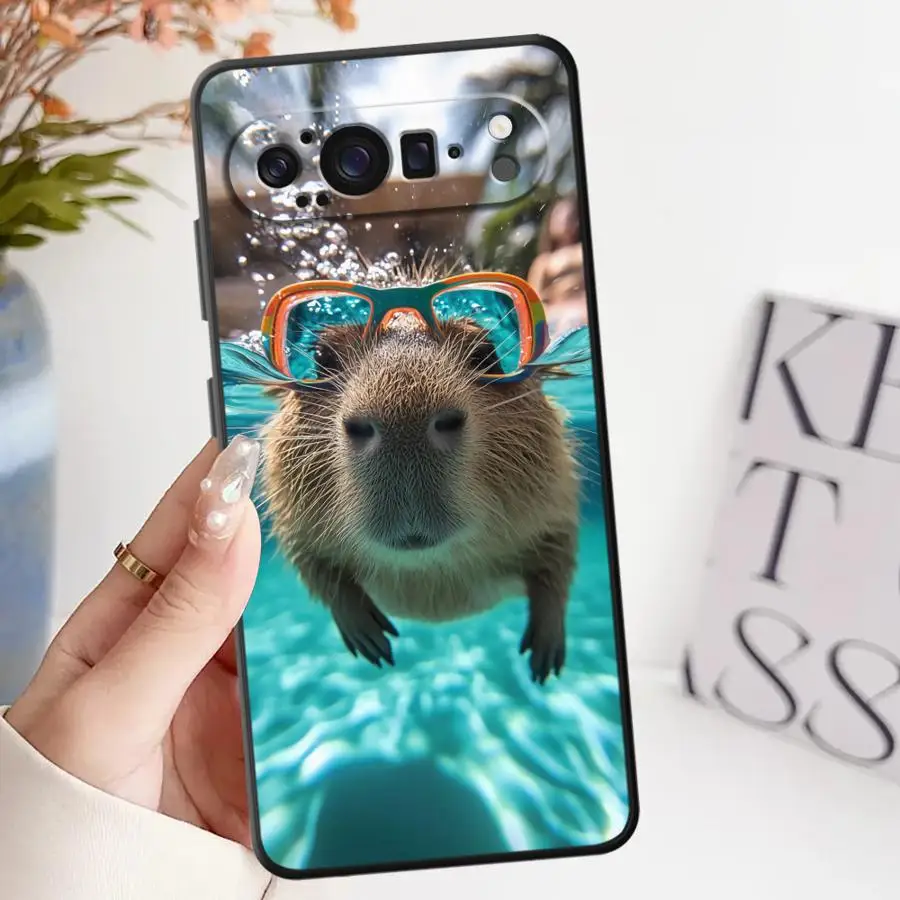 Capybara Cute Fun Phone Cover Case