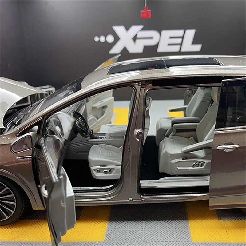 VW-Viloran合金MPV車モデル,高級ビジネス車両,ダイキャスト金属車両