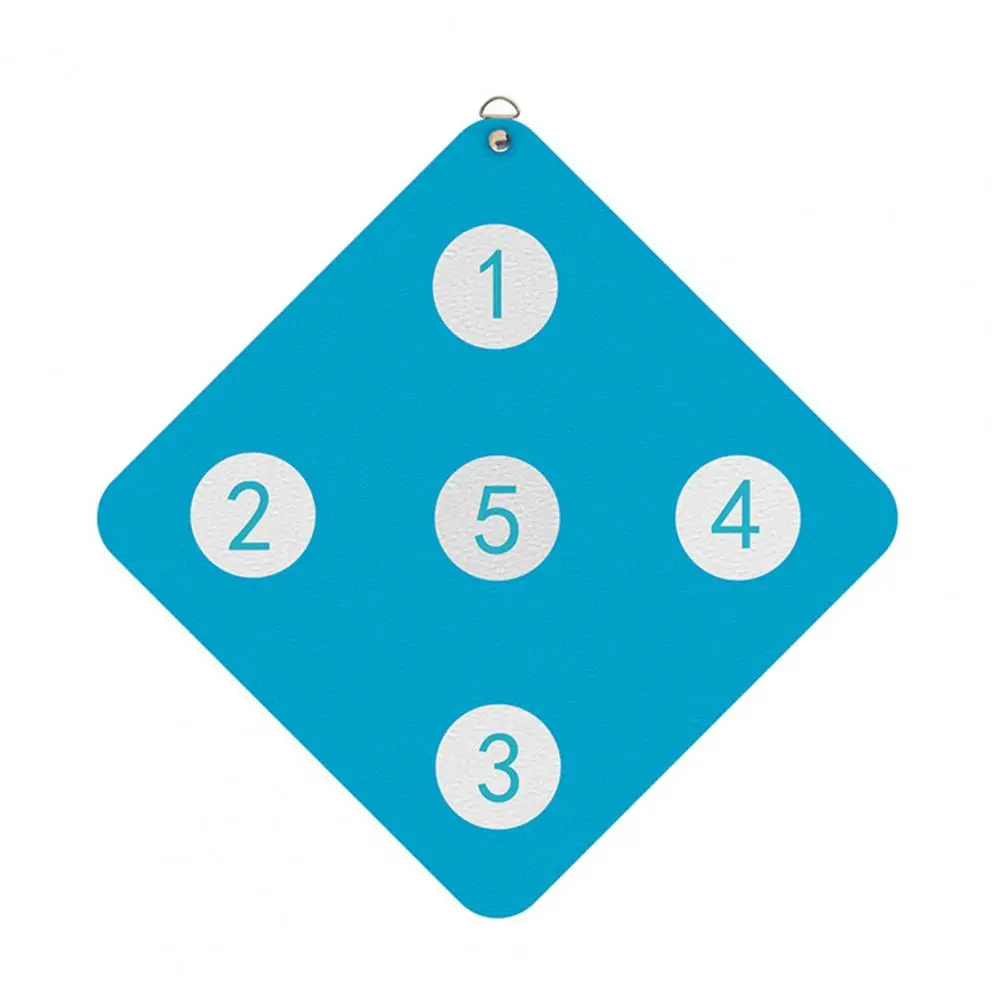 No Odor Five-hole Design Fencing Delicate Embossing Fencing Target Target Training Equipment