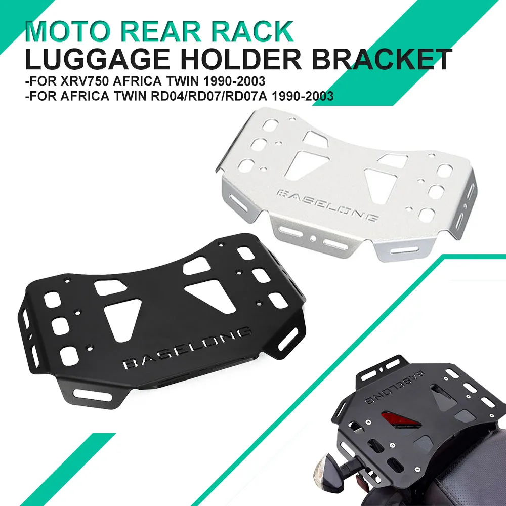 

Motocycle For Honda XRV 750 Africa Twin Rear Luggage Cargo Rack Carrier Mount Bracket For AfricaTwin RD04/RD07/RD07A 1990- 2003