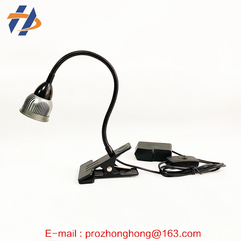 High Power 5w Curing Lamp Polishing Wavelength 365nm Nail Lamp Dryer UVLED Flexible Clamp Table Gel Curing Nail Enhancement