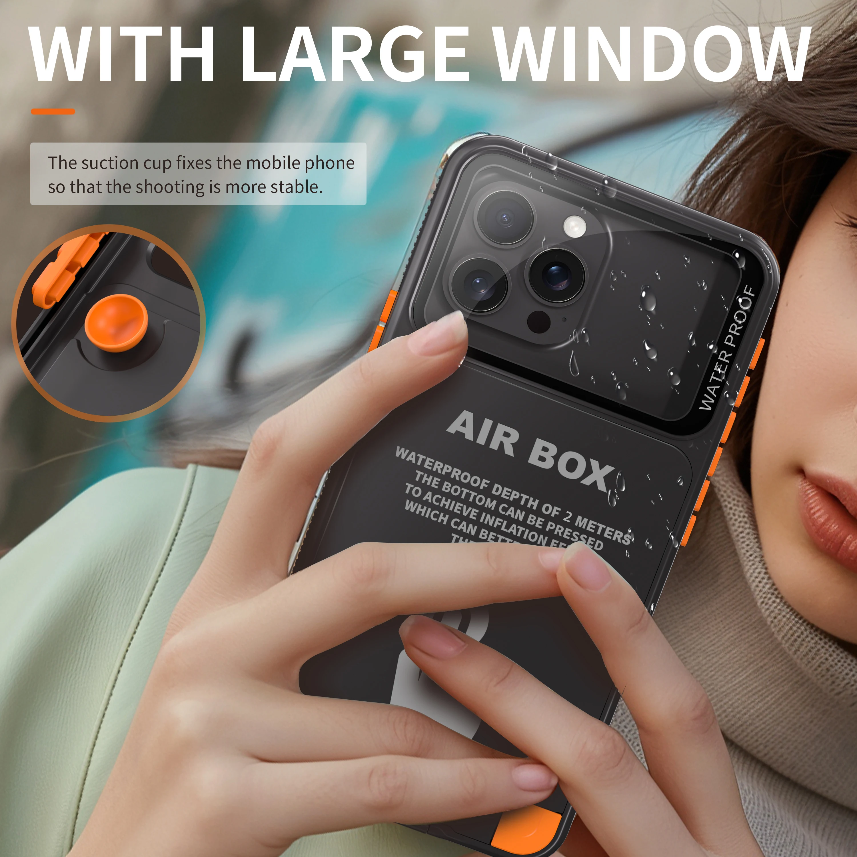 Shellbox - Outdoor Waterproof Phone Case for Underwater Photography