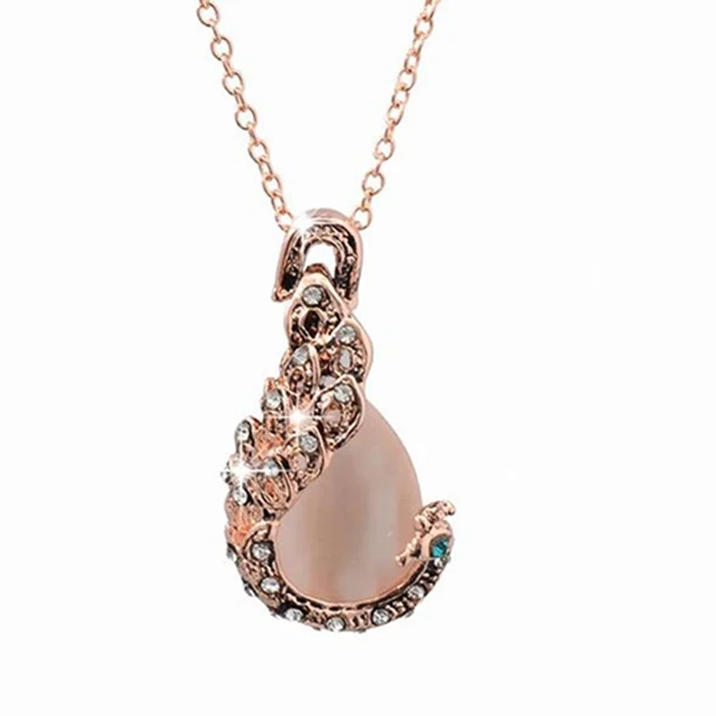 3pcs/set Jewelry Sets Necklace Pendant Earrings Fashion Spiral Shaped Crystal for Hook Earrings Necklace Ear Pendants
