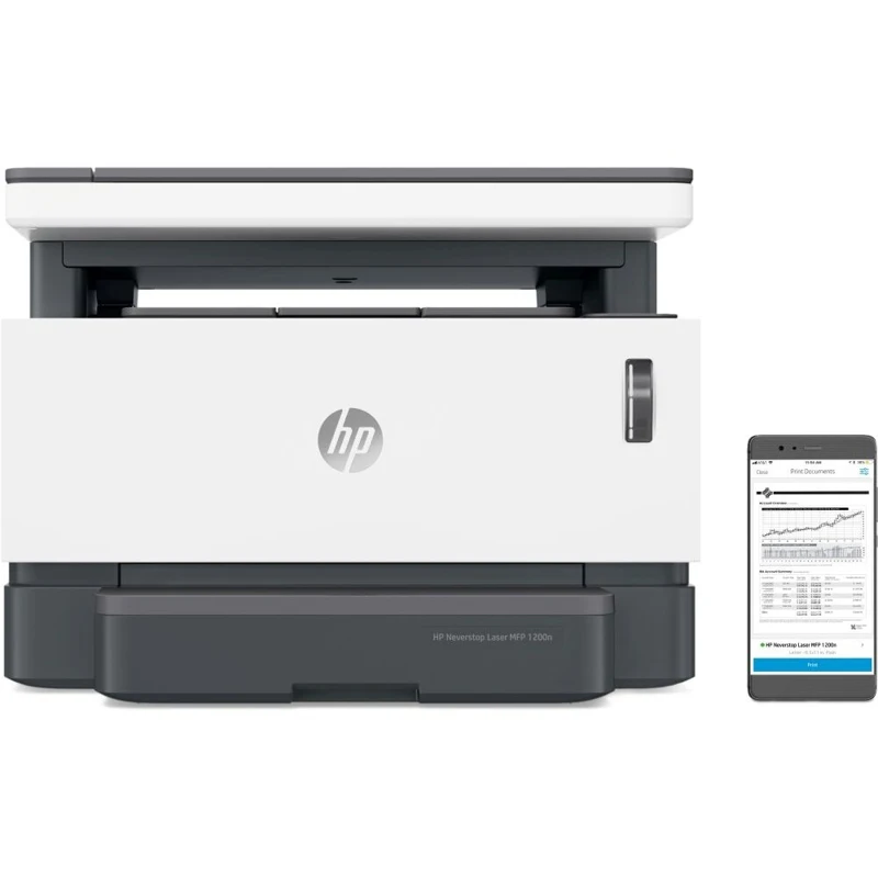 Láser MFP HP Neverstop 1200n, A4, blanco, (5hg87a)|Impresoras| - AliExpress