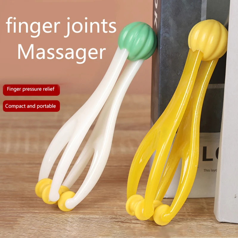 Spherical Tip Hand Acupuncture Points Finger Joint Massager Rollers Relaxation Blood Tool Roller Type Finger Joint Massager