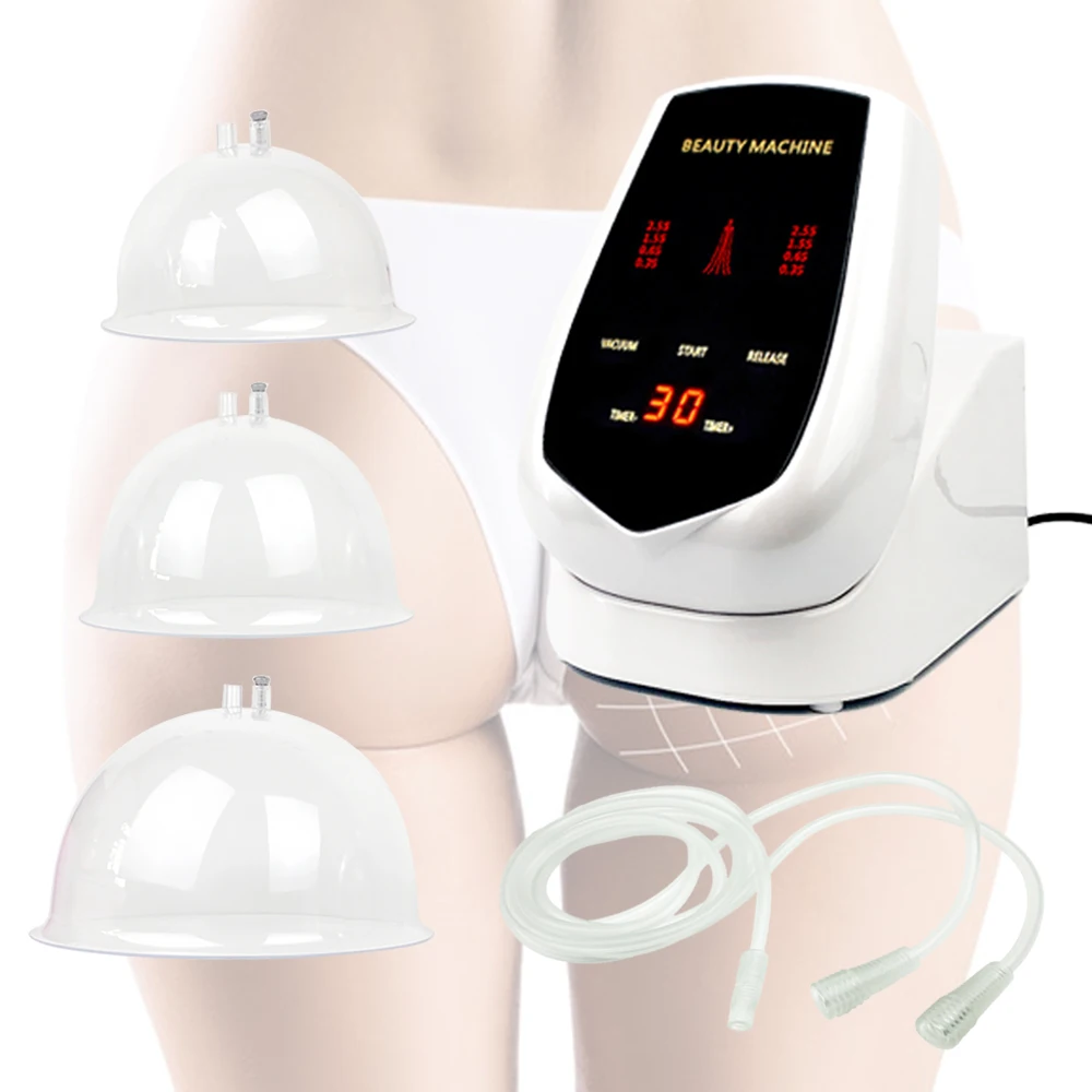 

Vacuum Buttlocks Lift Machine Butt Contouring Therapy Improve Lymphatic Drainage Smooth Ornage-peel with Big Size Suction Lift