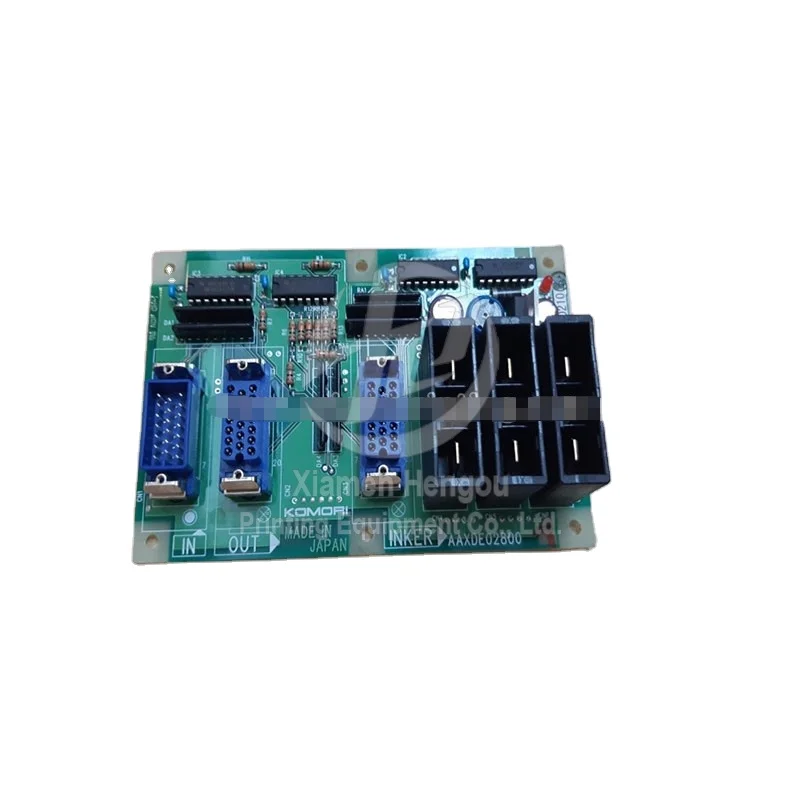 

AAXDE02800 INKER плата для офсетного пресса Komori, детали печатной платы Komori
