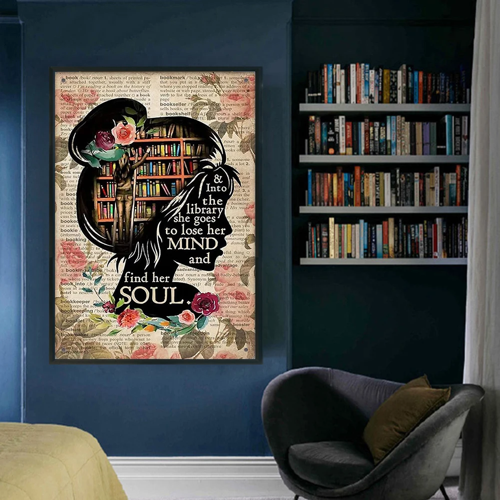 Full Embroidery Eco-cotton Thread 11CT Printed Girl Cross Stitch Kit Art 45x65cm cross stitch kit,cross stitch tools