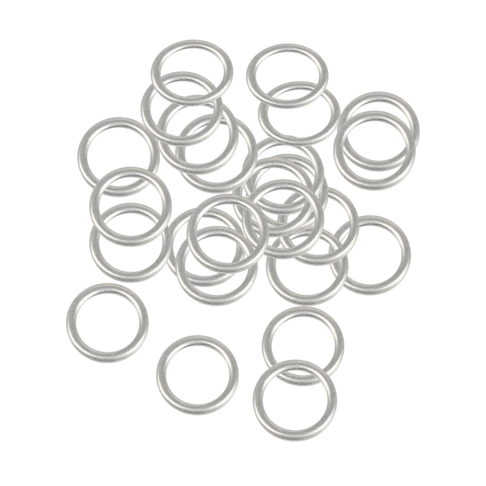 

25Pcs/Set Aluminum Oil Drain Plug Gaskets Washer N0138157 For Audi A4 A5 A6 A8 S4 S5 Car Accessories 20*14*2mm Oil Screw Washer