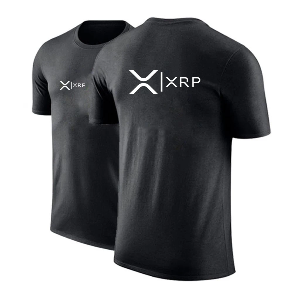 Mens Cotton Short Sleeve Summer T Shirt with XRP Logo