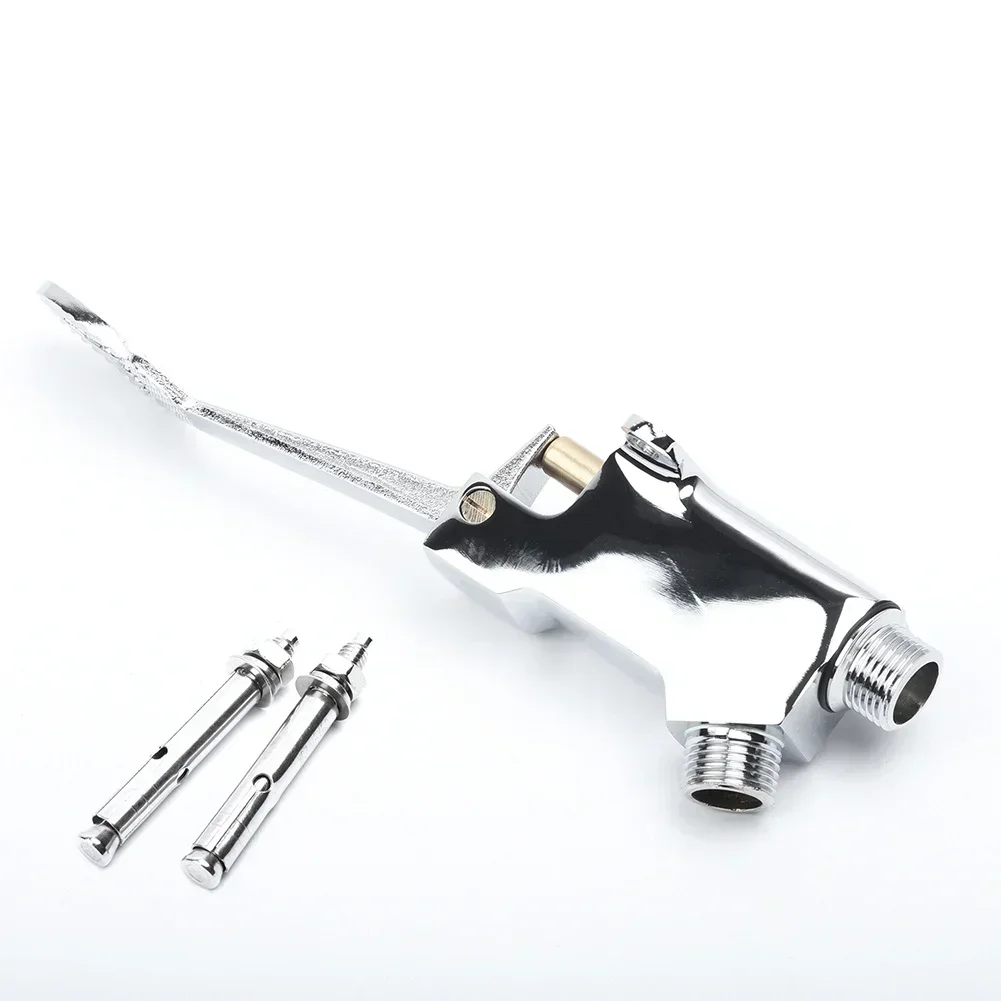 Floor Foot Pedal Control Switch Tap Valve Faucet Copper Basin Single Cold Water Tap Bathroom Hospital Hotel Pedal Water Faucet