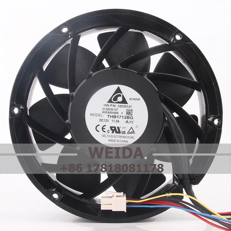 

Case Fan for Delta THB1712BG-BJ12 12V 11A 17251 High Airflow Cooling Fan