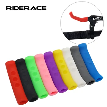 2Pcs Bicycle Brake Handle Cover Silicone Gel Anti-Skid Durable MTB Mountain Bike Brake Handle Cover Sleeve Cycling Accessories 1