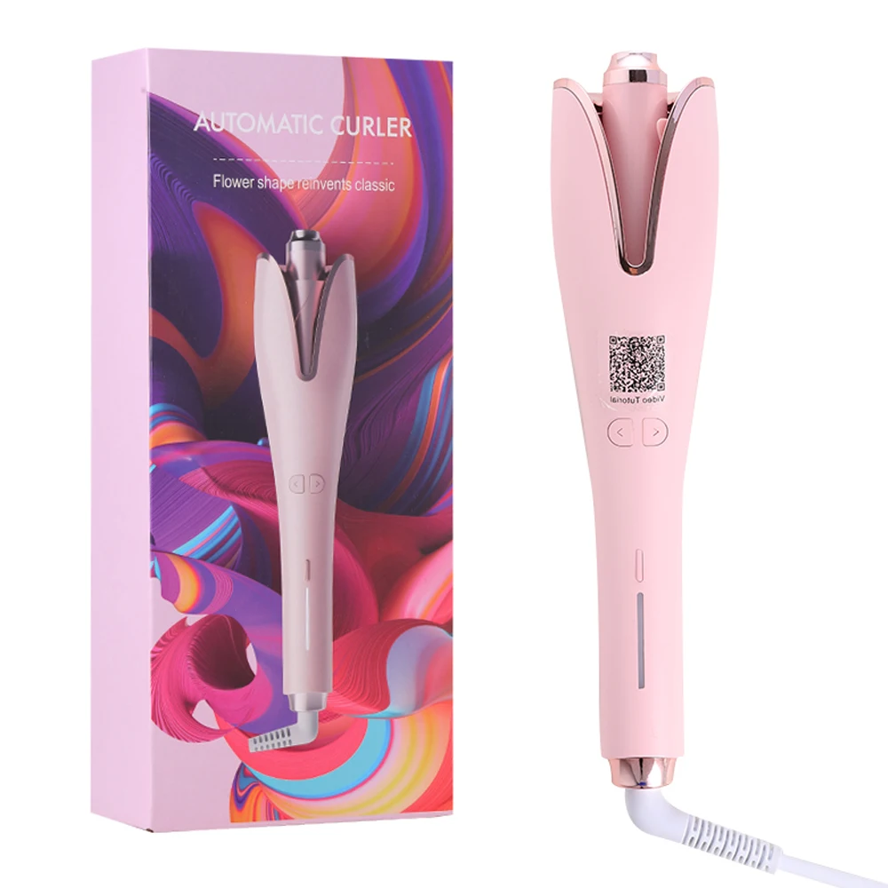 Automatic Rotating Professional LCD Curling Iron