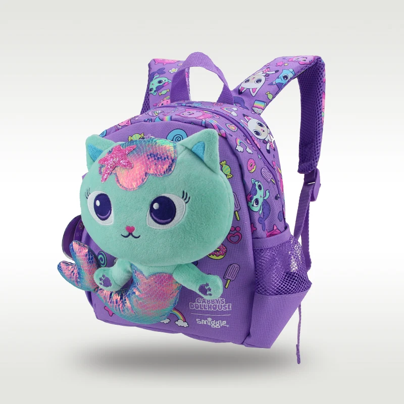 Australia smiggle backpacks kindergarten schoolbag girls baby backpack Plush kids Gabby 1 2 3 4 years old 11 inch 2