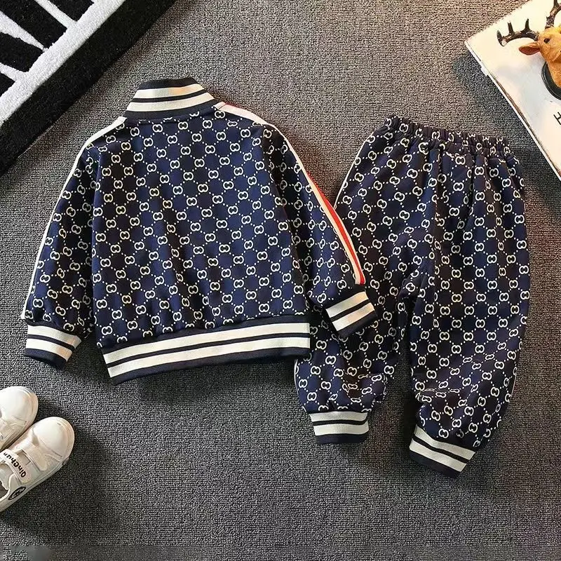 Boys Clothing Sets New Spring Autumn Kids Fashion Cotton Coats+Pants 2pcs Tracksuits For Baby Children Sports Suits Toddler 2-12