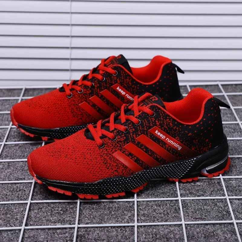 2026 Hot Sale Men's Running Shoes Keep Running Breathable Mesh Sneakers Lightweight Outdoor Gym Jogging Trainers Comfort Shoes 4
