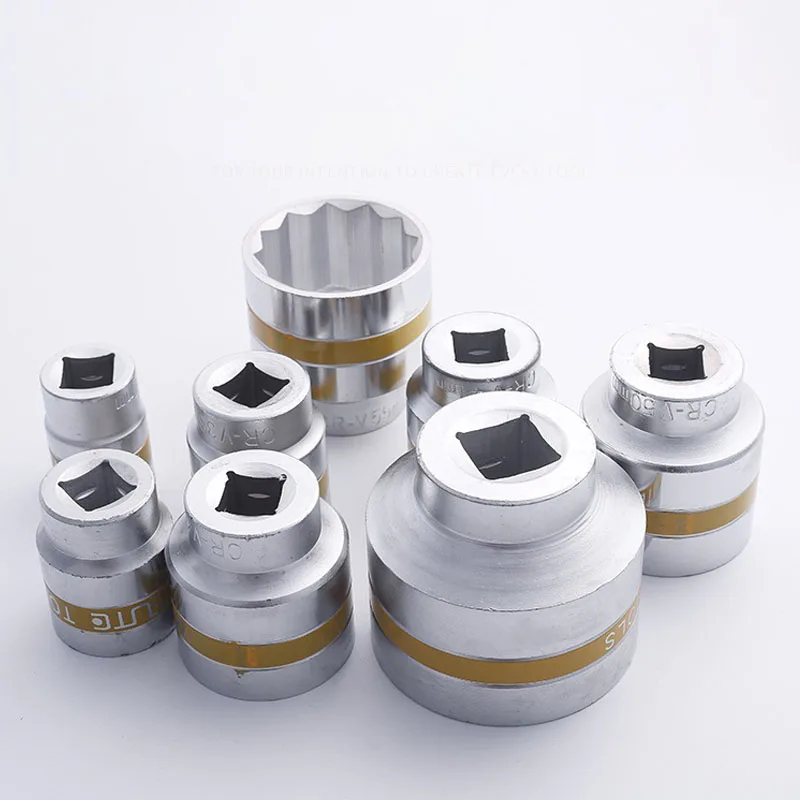 Description Picture 3 of item1Pcs 3/4" Drive Heavy Torx Sockets Head CR-V Alloy Metric 12 Piont Impact Socket Thickening Adopter Air Sockets Car Wrench Tools