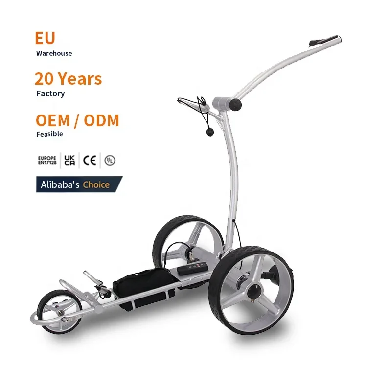 3 Wheel Folding Remote X2R Compact Pull Electric Golf Accessories Cart Trolley