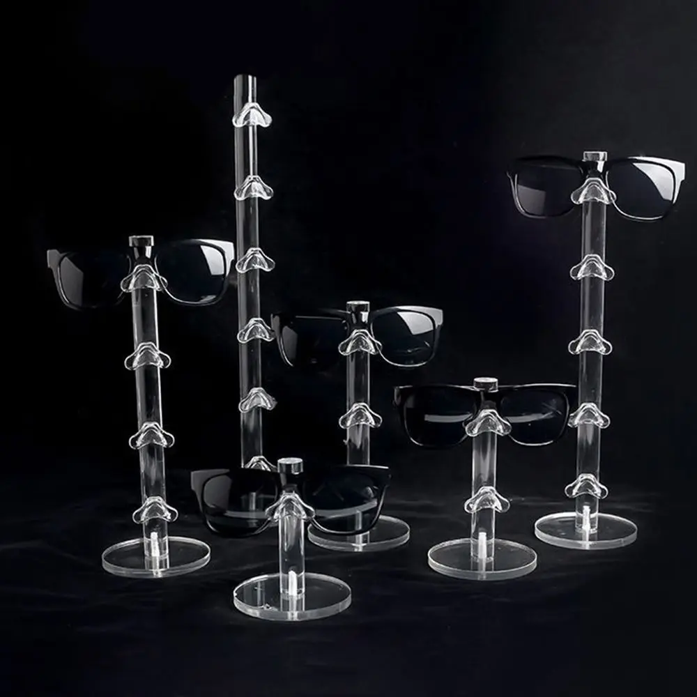 

Rack Acrylic Glasses Organizer Home Decor Glasses Display Props Glasses Holder Sunglass Display Rack Transparent Glasses Rack