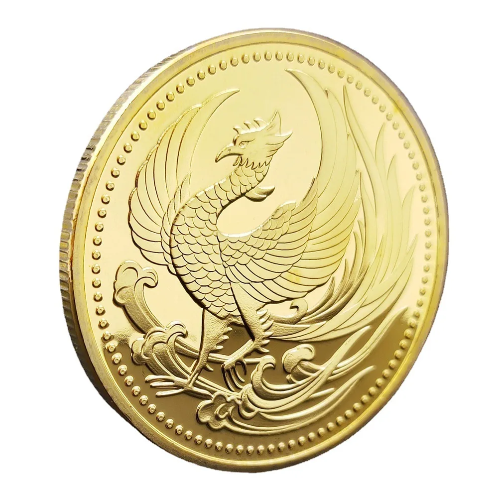 

Памятная монета Феникс, позолоченная монета Феникс