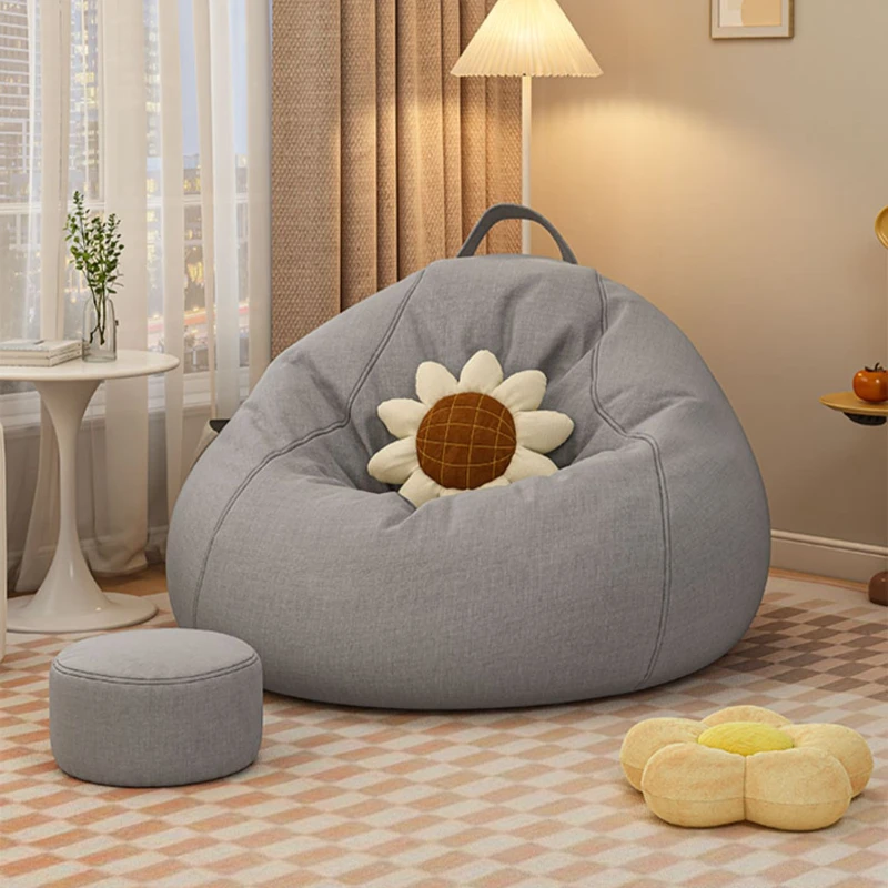

Balcony Relaxing Lazy Sofa Bean Bag Bedroom Sedentary Comfortable Lazy Sofa Small Apartment Cushion Puff Asiento Home Furniture