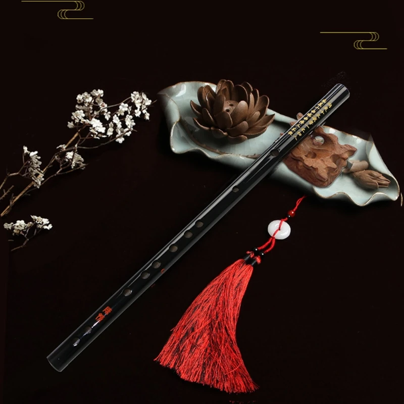 플루트 중국 전통 악기 클래식 대나무 Dizi 플루트 샤오 초보자 C D E F G 키 가로 