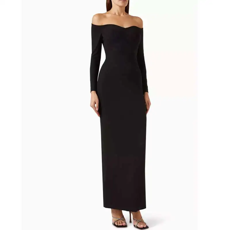 

Evening Dress Women Full Sleeves For Wedding Party Formal Evening Birthday Party Dress Graduation Ceremony Prom Dress 2024Short