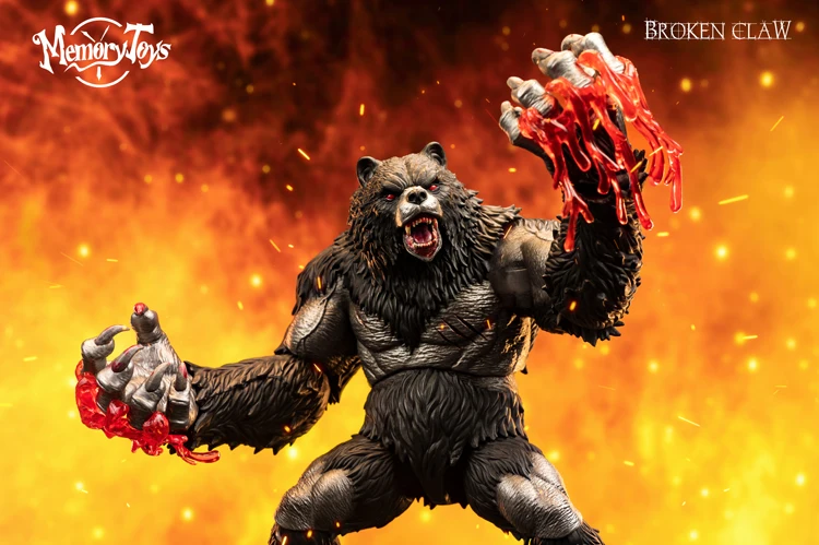 MEMORY TOYS 熊 MemoryToys 1/10 Adventurer's World Berserker Bear Panda