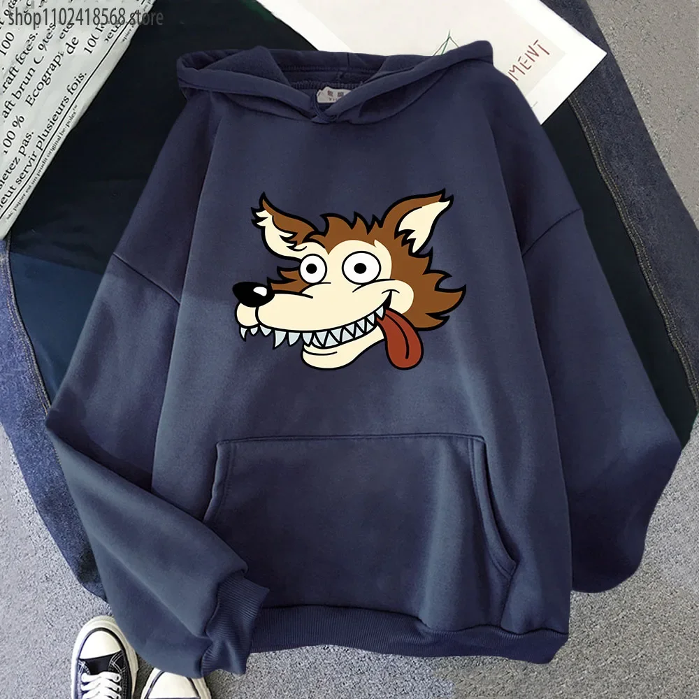 Anime Alice In Borderland Hoodie Tag, You're It Sweatshirt Spring/Autumn Winter Clothes Men Wolf Graphic Hoody Harajuku Pullover