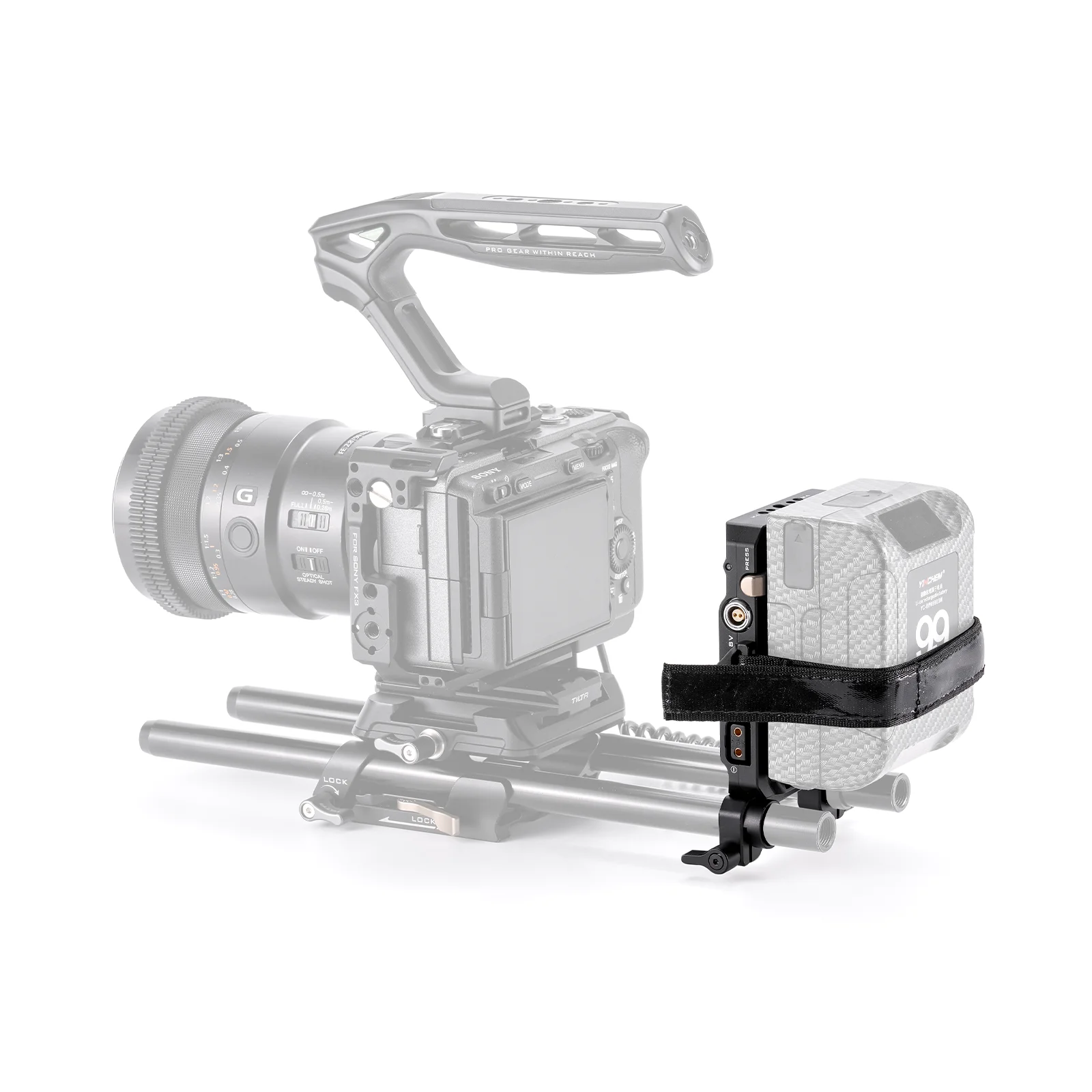 最終価額TILTA ミニPDVマウントバッテリープレート TA-BTP4-V-B Tilta Mini PD V Mount Battery Plate – Black | Tilta
