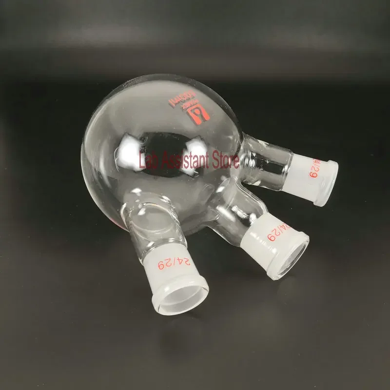 1 조각 100ml 250ml 500ml 1000ml 실험실 증류 키트 용 3 목 높은 붕규산 유리 끓는 플라스크