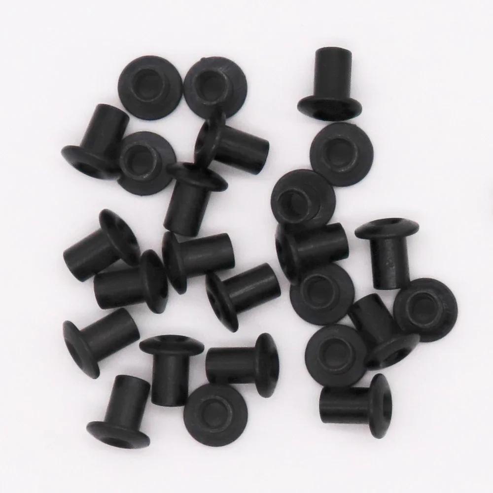 24pcs Tek lok screw fixing screw with washer for DIY Kydex sheath hand tool parts stainless steel screws screw bolt nut set screw washer nut kit