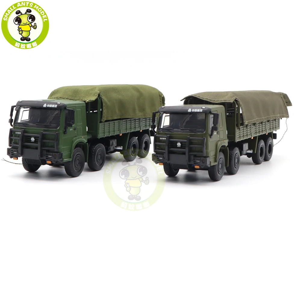 

1/64 JKM Sinotruk HOWO JN2300 Military Vehicle Transport Truck Diecast Model Toy Cars Boys Girls Gifts