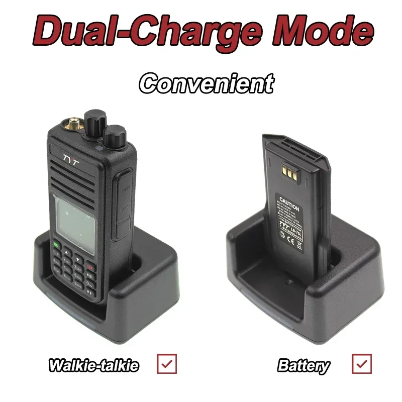 TYT MD-380 DMR 핸디형 듀얼 밴드 디지털 무전기 UHF/VHF 장거리 양방향 무전기 (야외용 FM 변조 GMRS 타입)