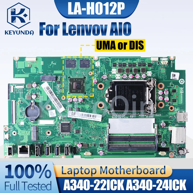 

Материнская плата для ноутбука Lenovo AIO A340-22ICK 5B20U53890 5B20U53890 SREVJ, материнская плата для ноутбука все-в-одном