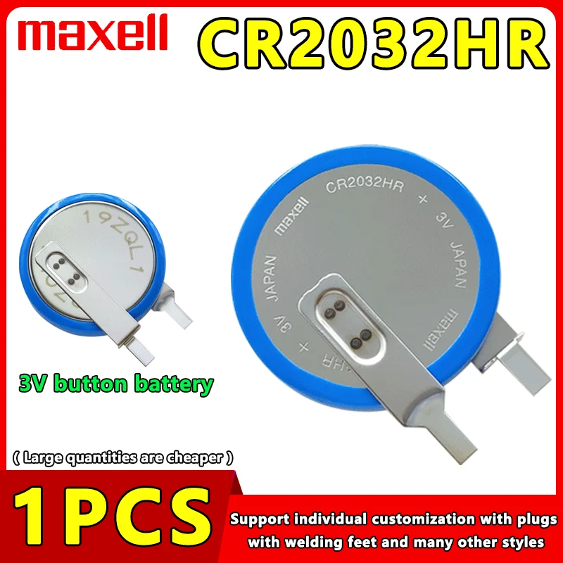 5 Piezas Batería Genuina MAXELL CR2450HR Para Sensores De Presión De