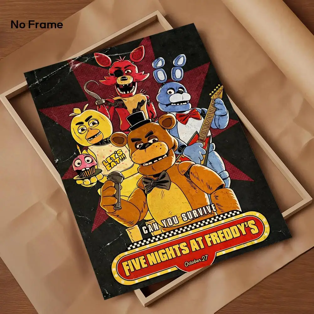Five Nights at Freddy's Classic HD Waterproof Poster - Aesthetic Home Decor