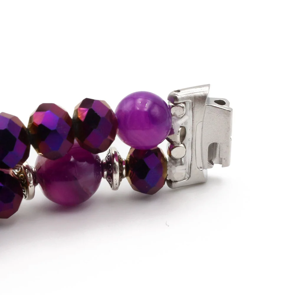 Elegant Handmade Crystal Bead Bracelet - Dressy Jewelry Wristband Replacement