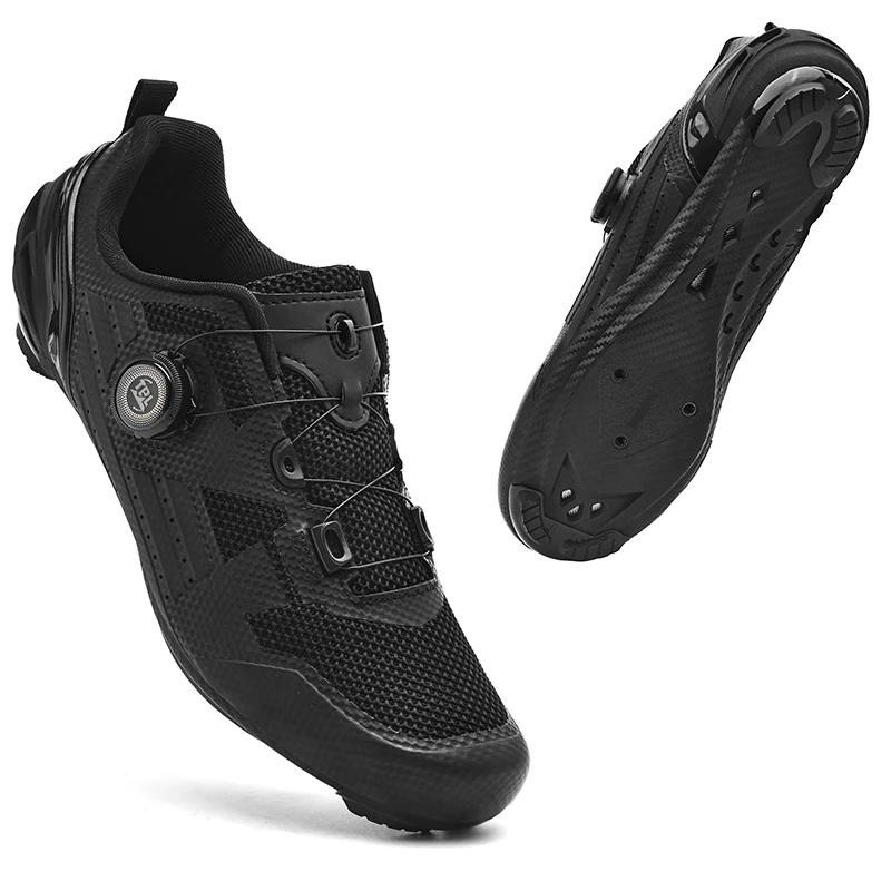 New Cycling Sneakers Mtb Road Cycling Shoes SPD Breathable Anti-skid Spikes Pro Road Cycling Shoes Speed Sneakers Cyclocross Sho 6