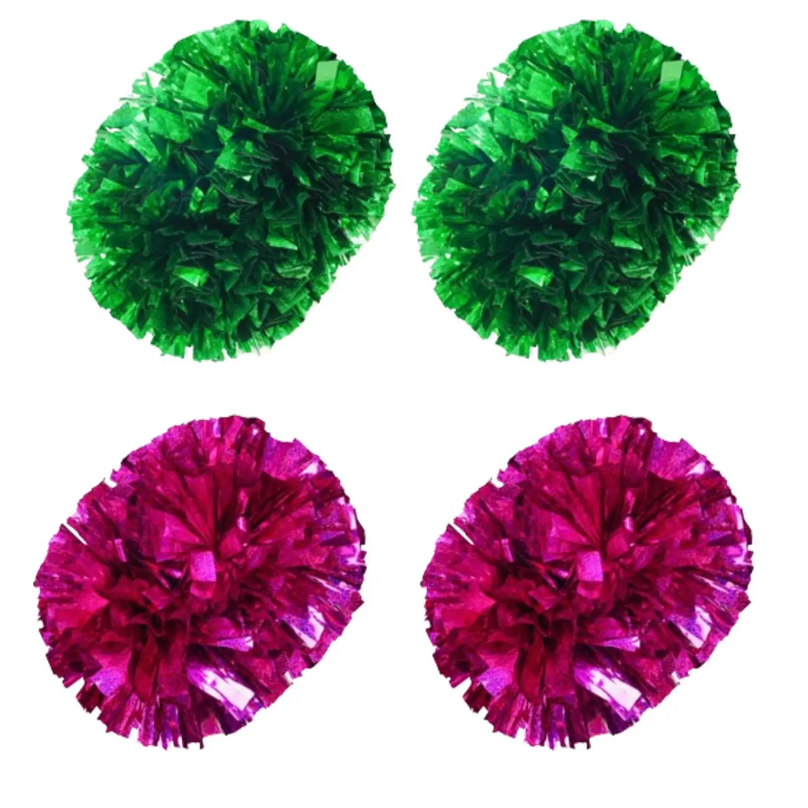 2x Cheerleading Pom Poms Cheerleading Accessories for Games Party School