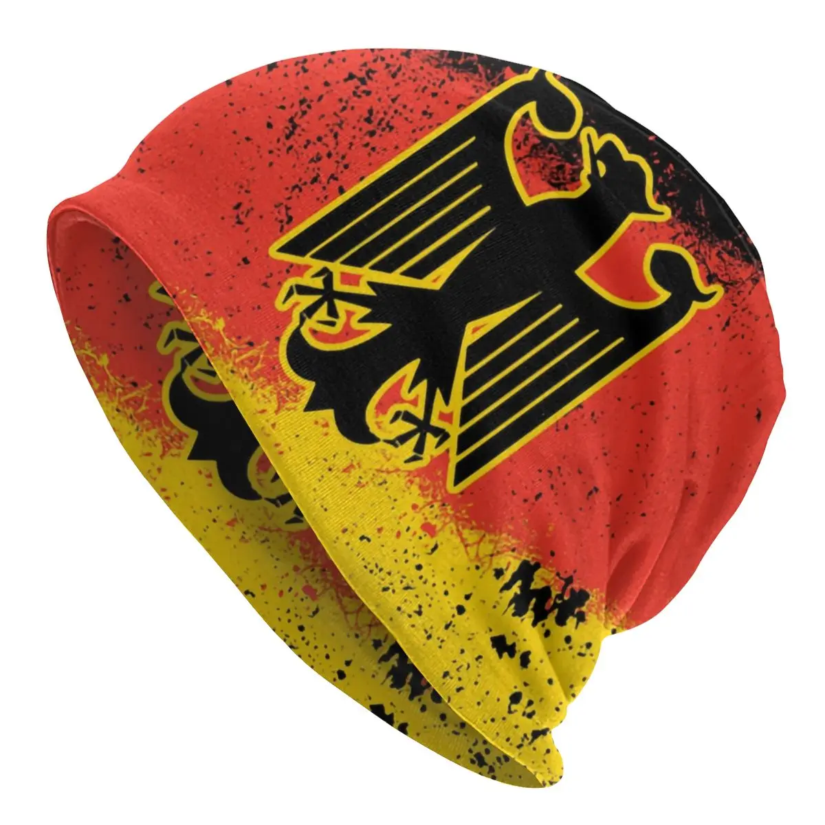 

Vintage Germany Flag Eagle Slouchy Beanie Custom Winter Warm Skullies Beanies Hats Adult German Pride Knitting Bonnet Cap