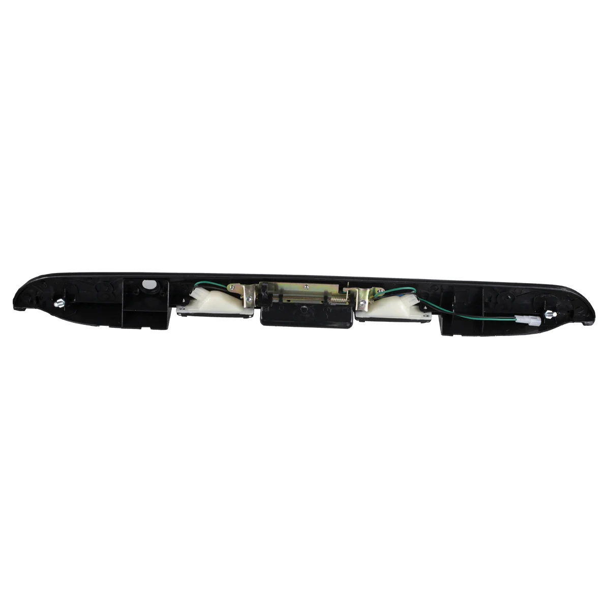 Rear License Plate Lamp Cover For Jeep Cherokee 1997-2001 - Black Housing, Direct Fit
