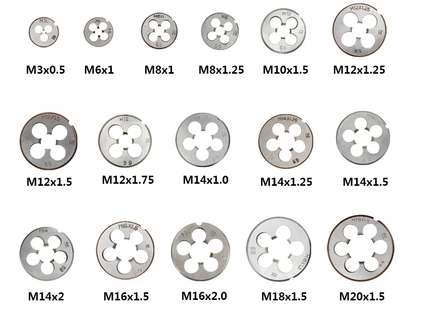 New 2024 1pcs M3 M6 M8 M10 M12 M14 M16 M18 M20 M22 Metric Left Hand Machine