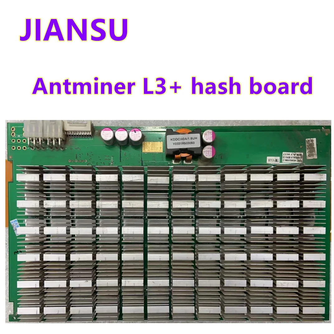 

Used ASIC miner ANTMINER L3+ 504M/S hashboard